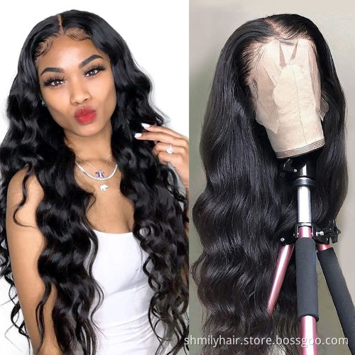 Top Quality High Digital Thin HD Lace Frontal Closure Swiss Lace Frontal Vendor Film Transparent Lace Front Wigs Brazilian Hair